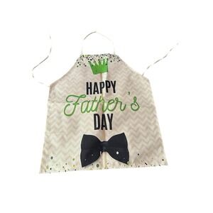 NEW novelty adult ONE SIZE apron full coverage canvas funny FATHERS DAY